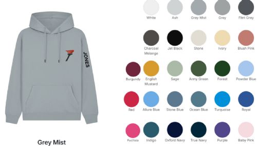 Copleston leavers single colour hoody